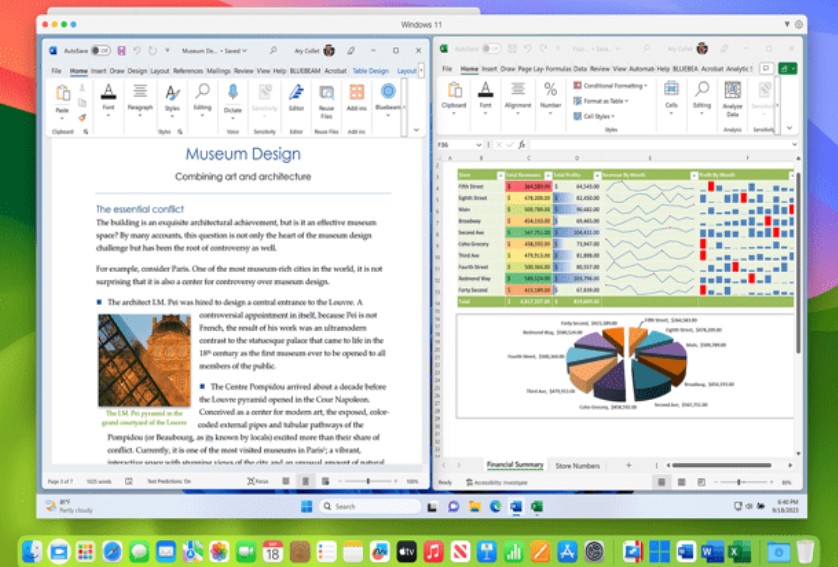 Parallels Desktop 20 adjust settings